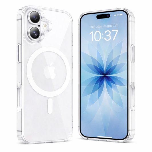 Khasvex iPhone 17 Clear MagSafe Compatible Case – Lightweight & Protective
